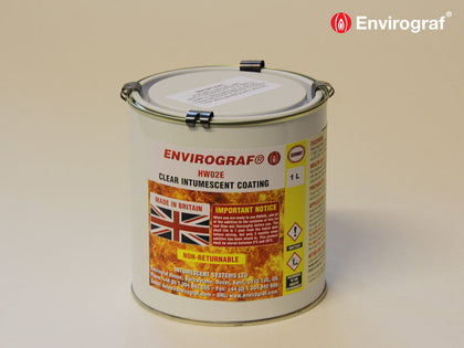 CLEAR INTUMESCENT PAINT AND VARNISHES FOR WOOD (HW SYSTEM)