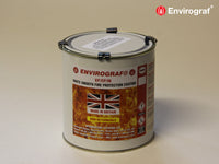Fire resistant coating for lath and plaster ceilings