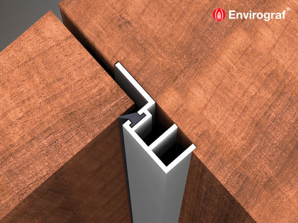 Intumescent Door Stop For Fire and Smoke Protection