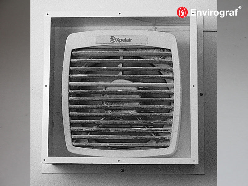 Intumescent Fan Covers For Both Windows and Walls