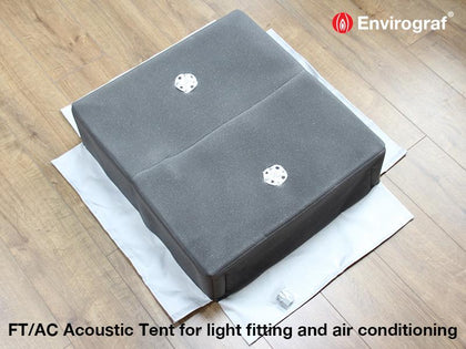 Tent covers for light fittings 